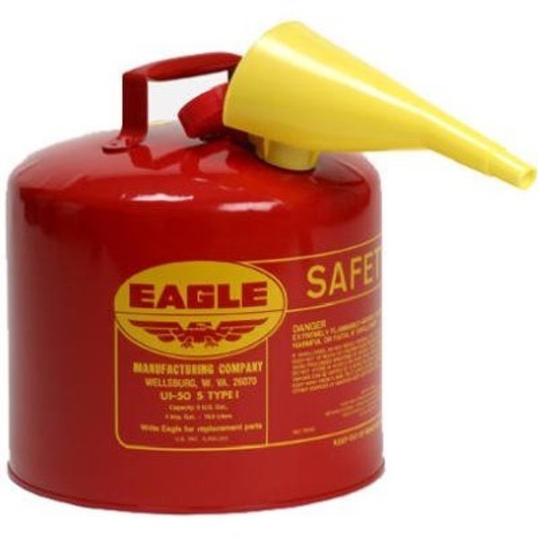 Eagle Mfg 5GAL Safe Gas Can UI-50-FS
